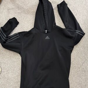 adidas Women's Black Hoodie Sweater